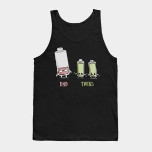 Dad vs Twins Tank Top